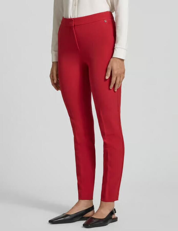 HUGO Slim fit broek met haakjessluiting model 'HAGONIA-1' - Foto 2