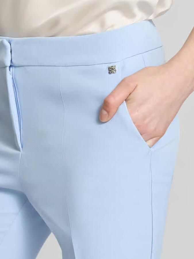 HUGO slim fit broek met persplooien model 'HAGONIA-1'