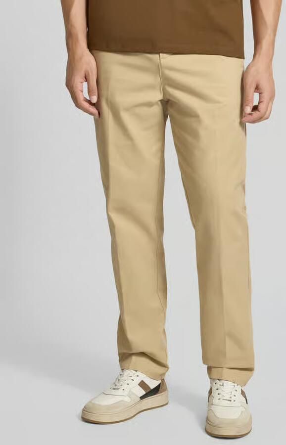 HUGO Slim fit chino van puur katoen model 'GENAR' - Foto 2