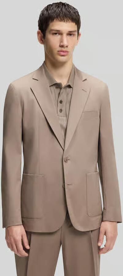 HUGO slim fit colbert van katoenmix model 'HANFRED262X' - Foto 4