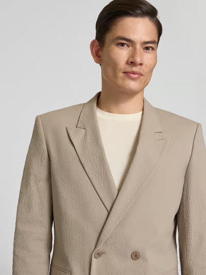 HUGO slim fit colbert van katoenmix model 'HENRY'