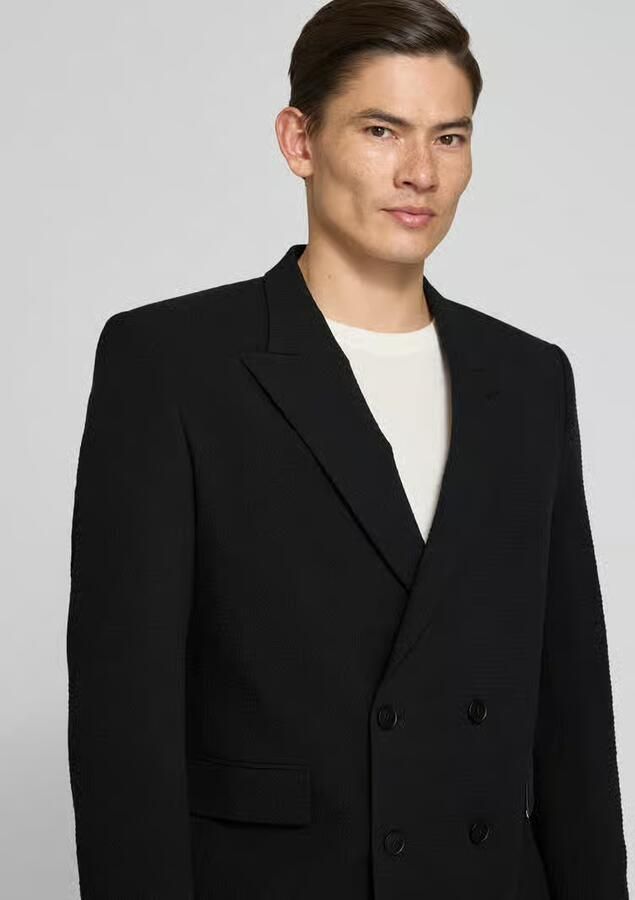 HUGO slim fit colbert van katoenmix model 'HENRY'