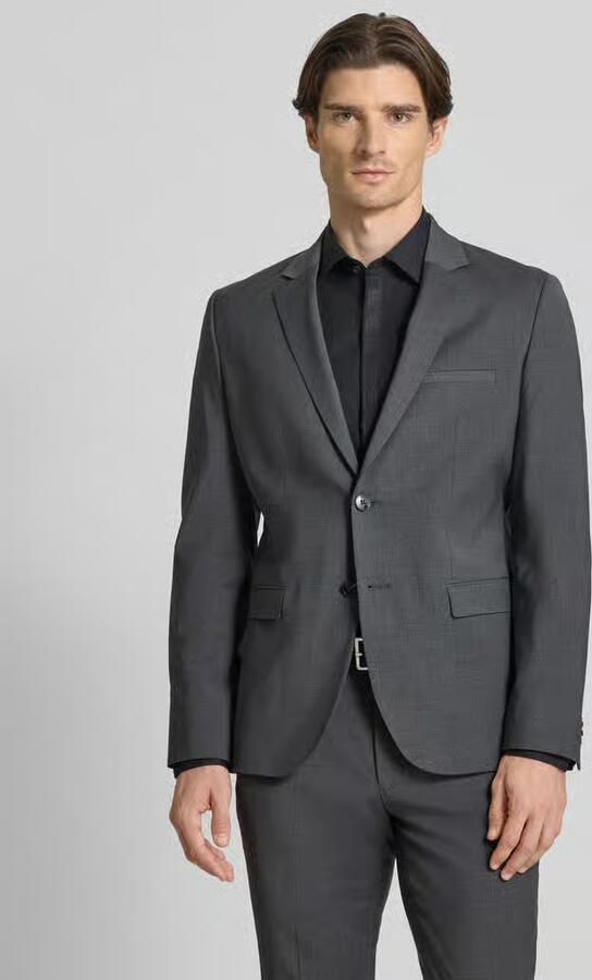 HUGO Slim fit colbert van wolmix model 'ARTI' - Foto 2