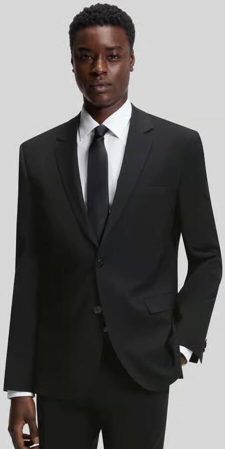 HUGO Slim fit colbert van wolmix model 'ARTI' - Foto 3
