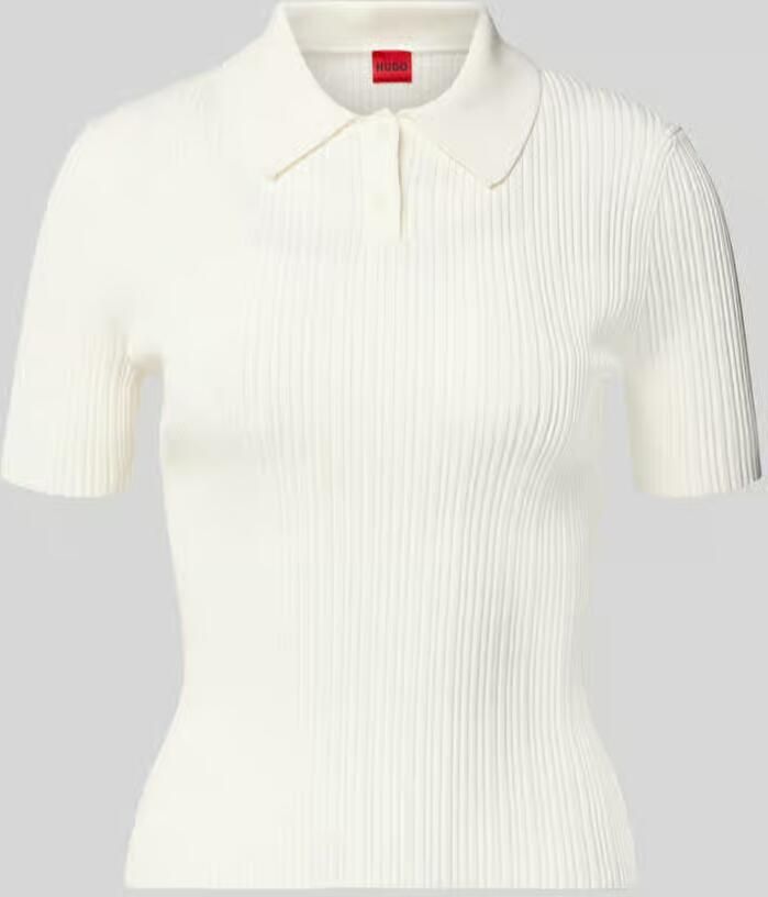 HUGO slim fit gebreide trui van viscosemix model 'Sareplette' - Foto 2