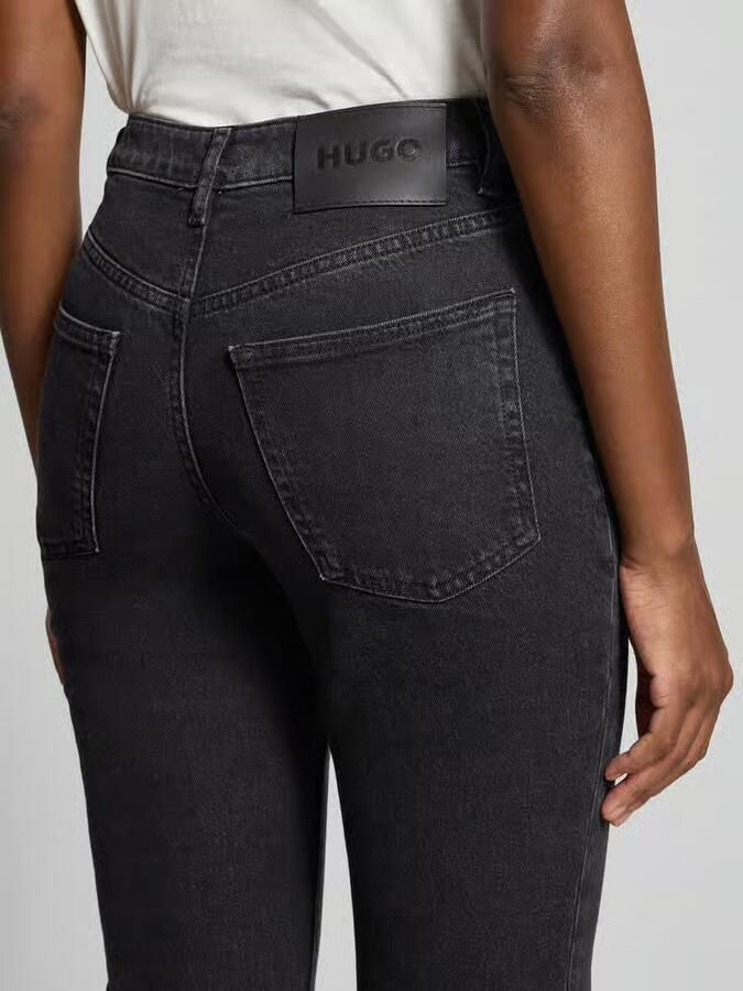 HUGO Slim fit jeans van katoenmix model 'GRITRIA_1' - Foto 2