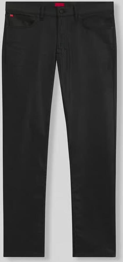 HUGO Slim fit jeans van mix van katoen en viscose model ' 708' - Foto 1