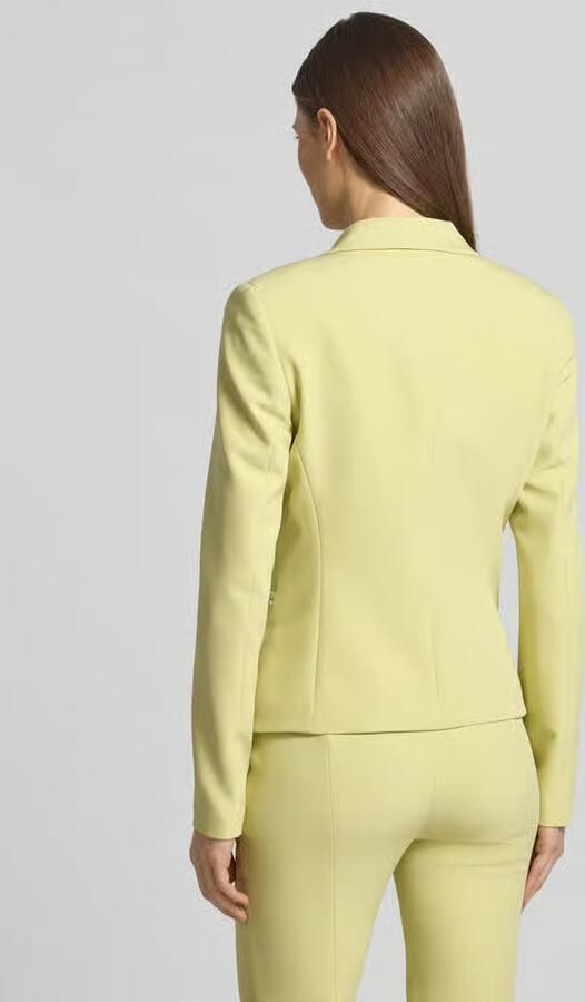 HUGO slim fit korte blazer met logo-applicatie model 'Agonia-1' - Foto 3
