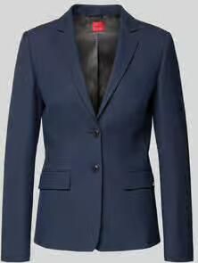 HUGO Slim fit longblazer met viscose Model 'ADALAS'