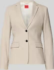 HUGO Slim fit longblazer met viscose Model 'ADALAS'