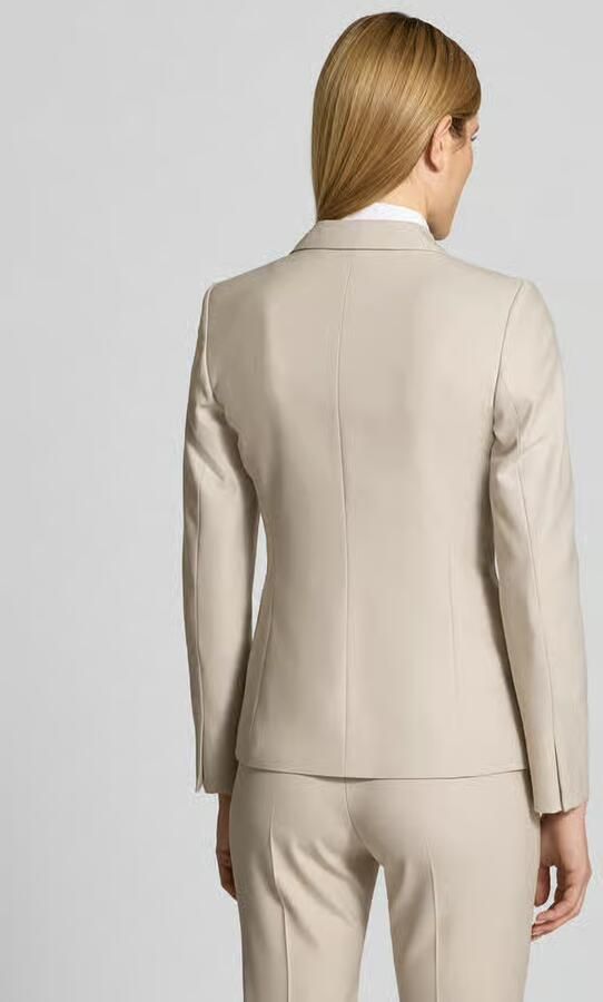 HUGO Slim fit longblazer met viscose Model 'ADALAS' - Foto 2