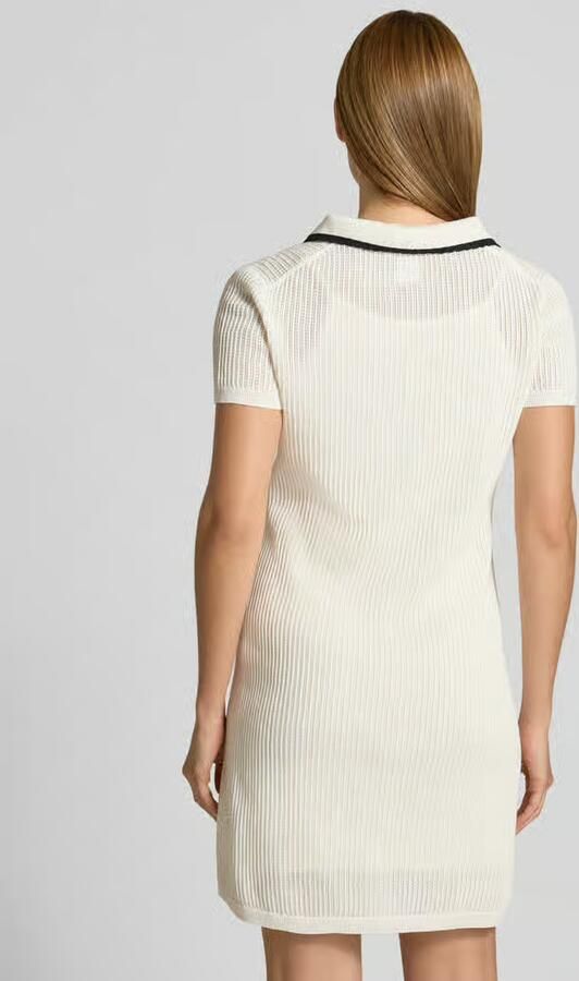 HUGO Slim fit mini-jurk van puur katoen model 'SLYSY'