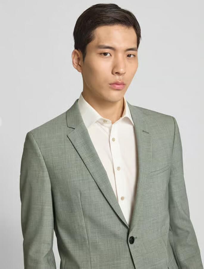 HUGO Slim fit pak met klepzakken model 'Arti Hesten232X'