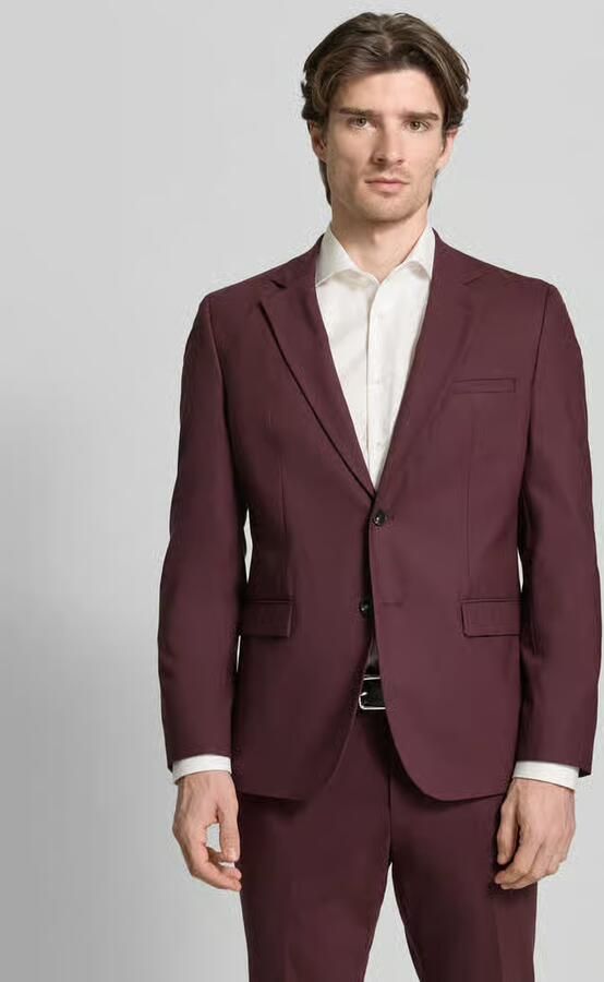 HUGO Slim fit pantalon van wolmix model 'ARTI-HESTEN' - Foto 3