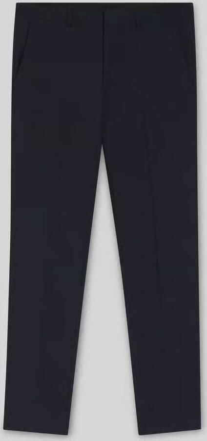HUGO Slim fit pantalon van wolmix model 'HESTEN'