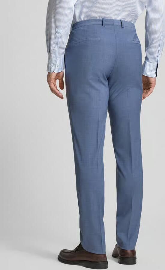 HUGO Slim fit pantalon van wolmix model 'HESTEN'