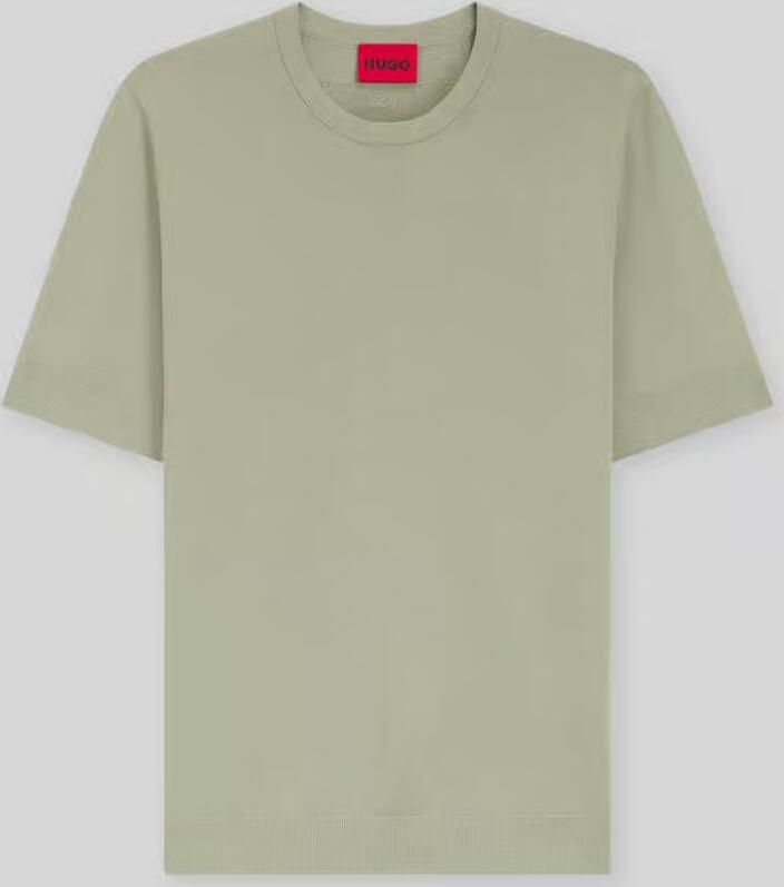 HUGO slim fit pullover van fijngebreid - Foto 2