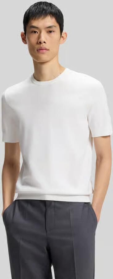 HUGO slim fit T-shirt van fijngebreid model 'SAN CARL-CV' - Foto 2