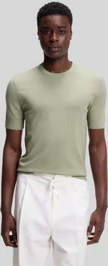 HUGO slim fit pullover van fijngebreid - Foto 4