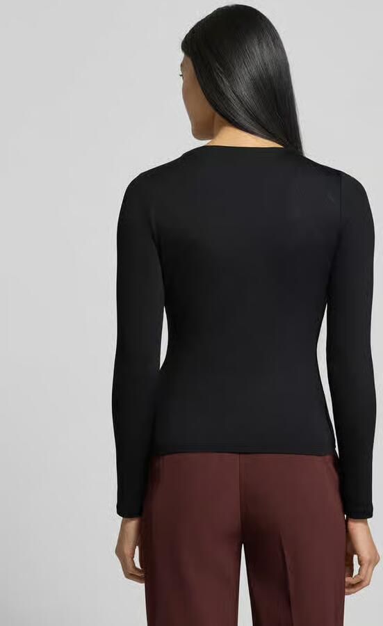 HUGO Slim fit shirt met lange mouwen van elastische jersey model 'DASIIA'