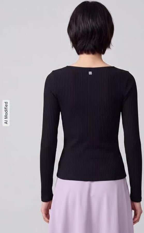 HUGO Slim fit shirt met lange mouwen van katoenmix model 'Dumille'