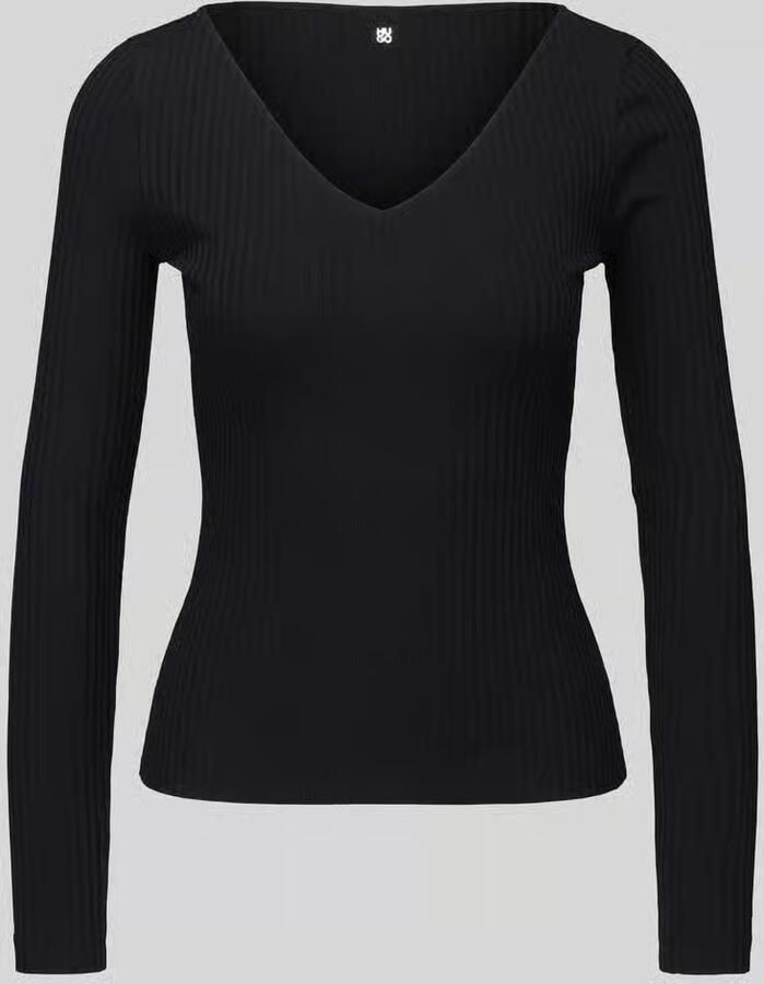 HUGO Slim fit shirt met lange mouwen van katoenmix model 'Dumille' - Foto 2