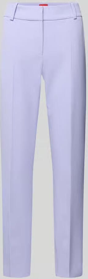 HUGO Slim fit smalle broek met labelapplicatie model 'HEDIMA-1'