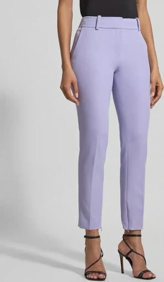 HUGO Slim fit smalle broek met labelapplicatie model 'HEDIMA-1' - Foto 3