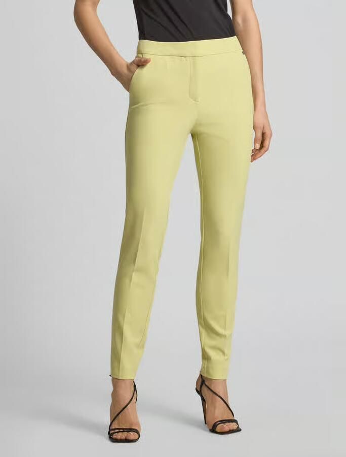 HUGO slim fit smalle broek met LOGO-klinknagel model 'HAGONIA-1' - Foto 2