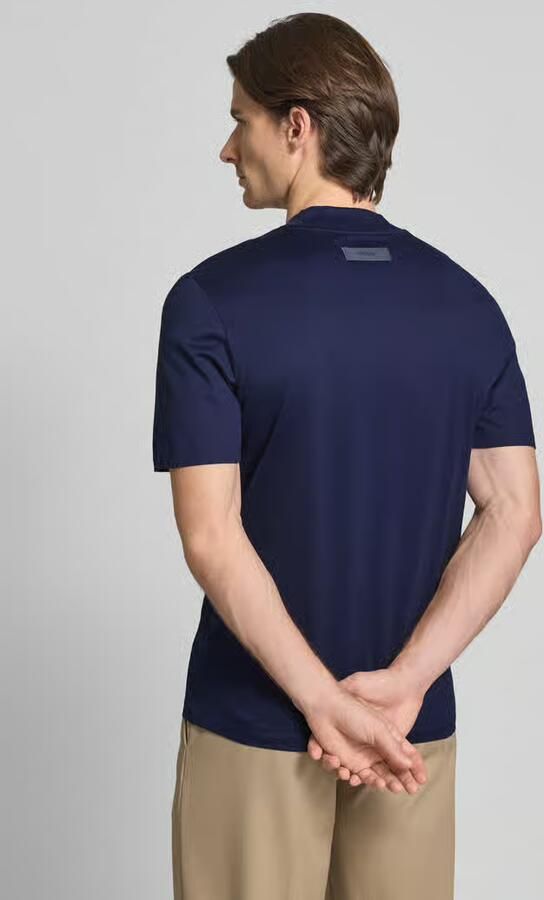 HUGO Slim fit T-shirt van puur katoen model 'DIMERSOM'