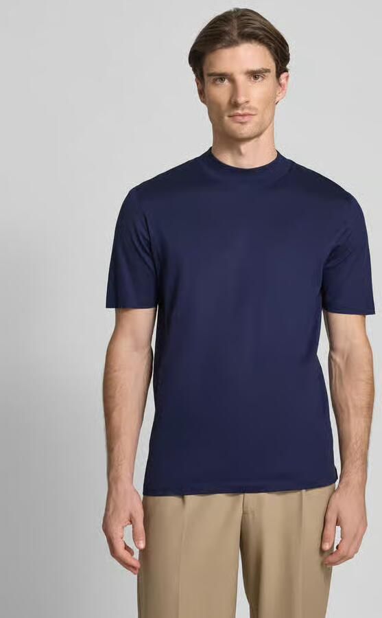 HUGO Slim fit T-shirt van puur katoen model 'DIMERSOM' - Foto 2