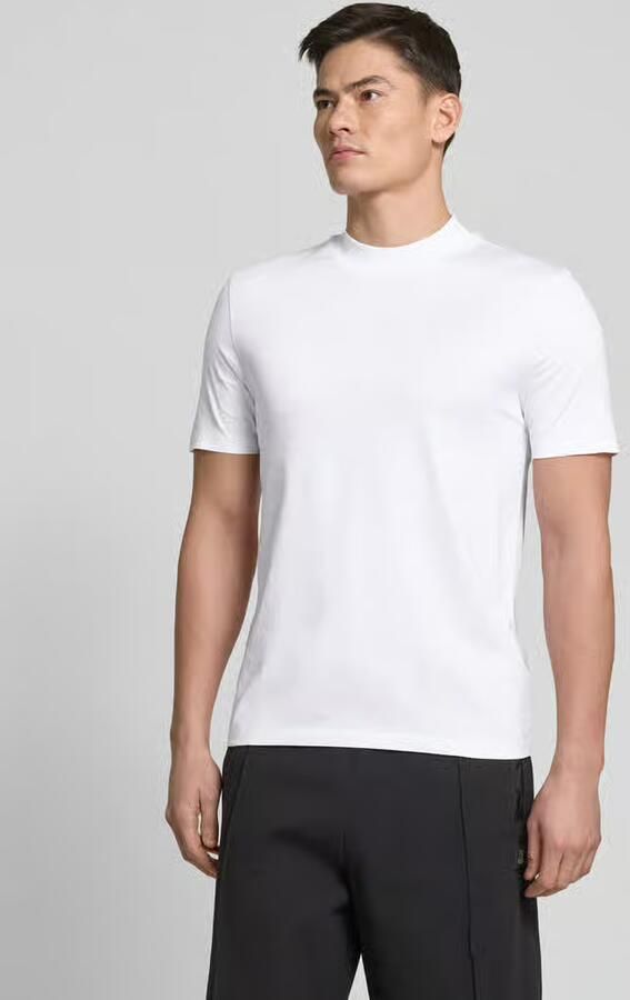 HUGO Slim fit T-shirt van puur katoen model 'DIMERSOM' - Foto 2