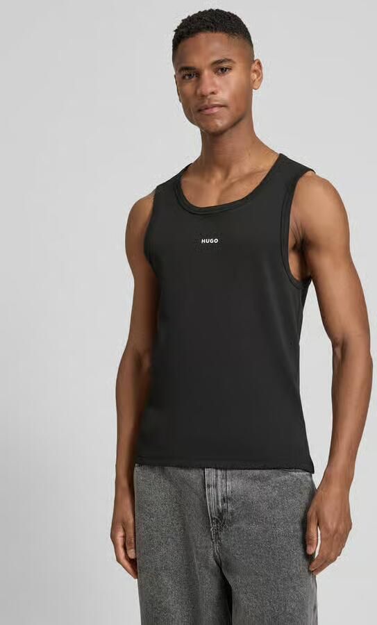 HUGO slim fit tank top van katoenmix model 'DAPOTA' - Foto 2