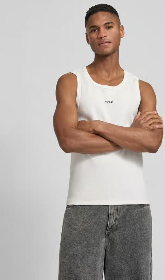 HUGO slim fit tank top van katoenmix model 'DAPOTA' - Foto 2