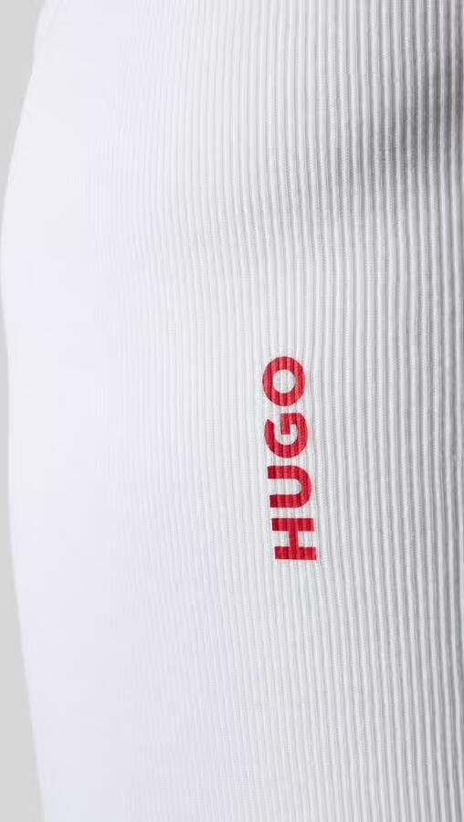 HUGO slim fit tanktop van puur katoen model 'TANK TOP TRIPL. PACK' in set van 3