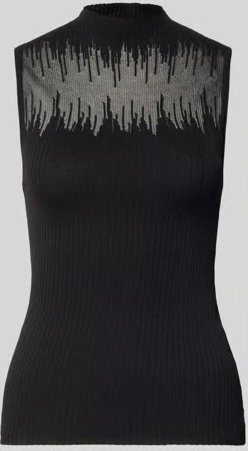 HUGO Slim Fit top met mock neck model 'Sieffy'