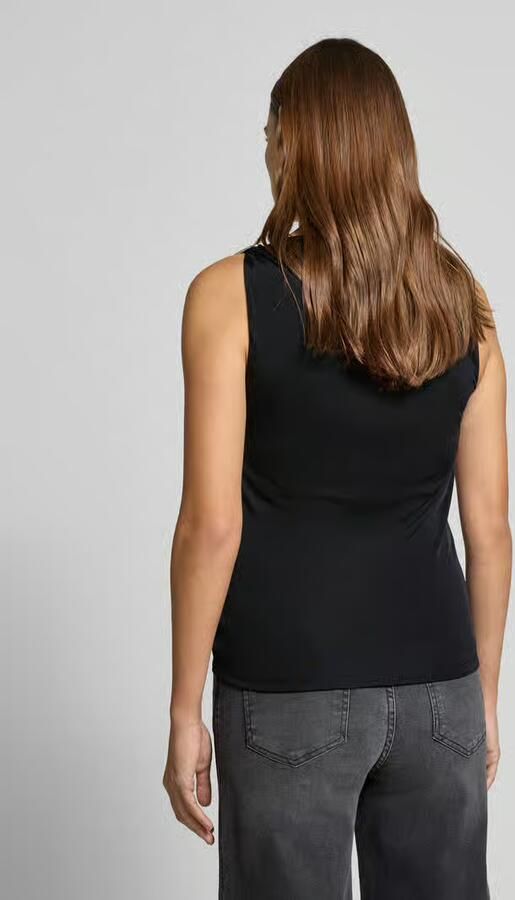HUGO Slim fit top van pure viscose model 'DASTASY'