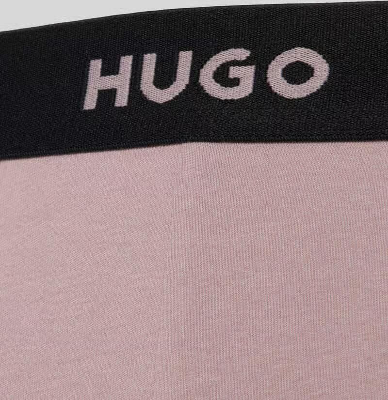 HUGO slim fit trunks van katoenmix in set van 3 model 'PACK'