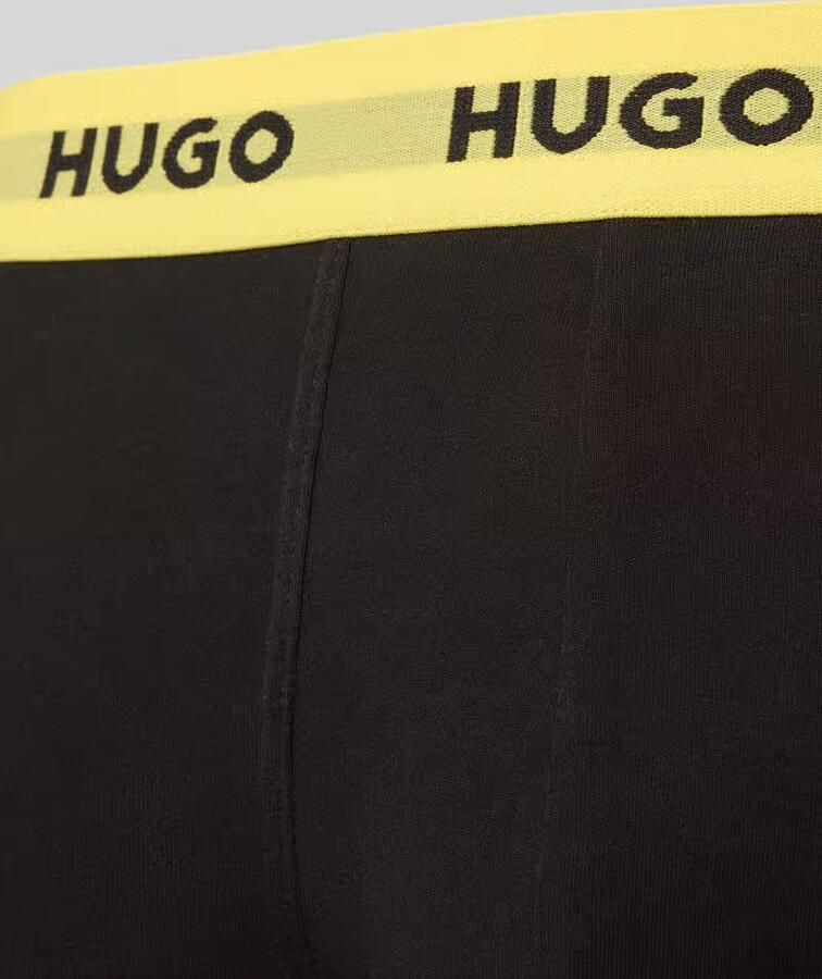 HUGO slim fit trunks van katoenmix in set van 3 model 'PACK'