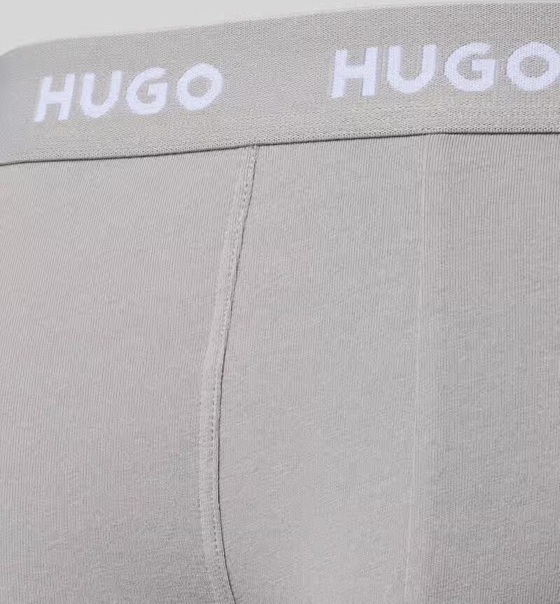 HUGO slim fit trunks van katoenmix in set van 3 model 'PACK'