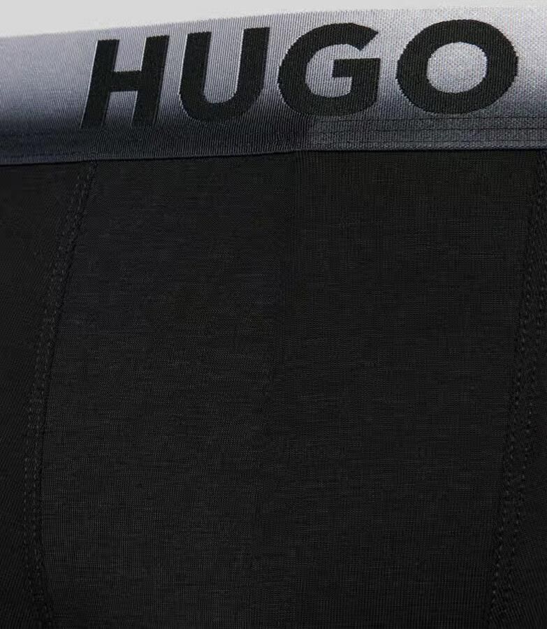 HUGO slim fit trunks van modalmix in set van 3 model 'SPRAY'
