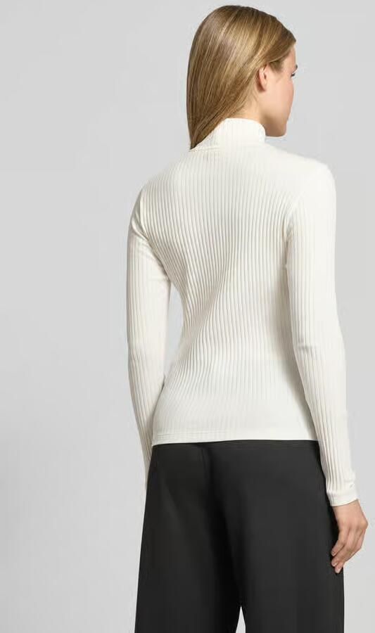 HUGO Shirt met lange mouwen en opstaande kraag model 'Driza'