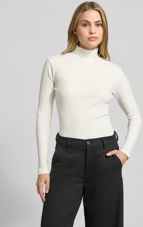 HUGO Shirt met lange mouwen en opstaande kraag model 'Driza' - Foto 2
