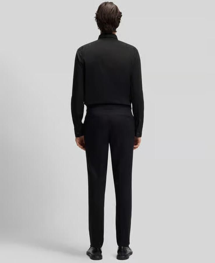 Hugo Boss Gedefinieerde Pasvorm Zwarte Overhemd Black Heren - Foto 2