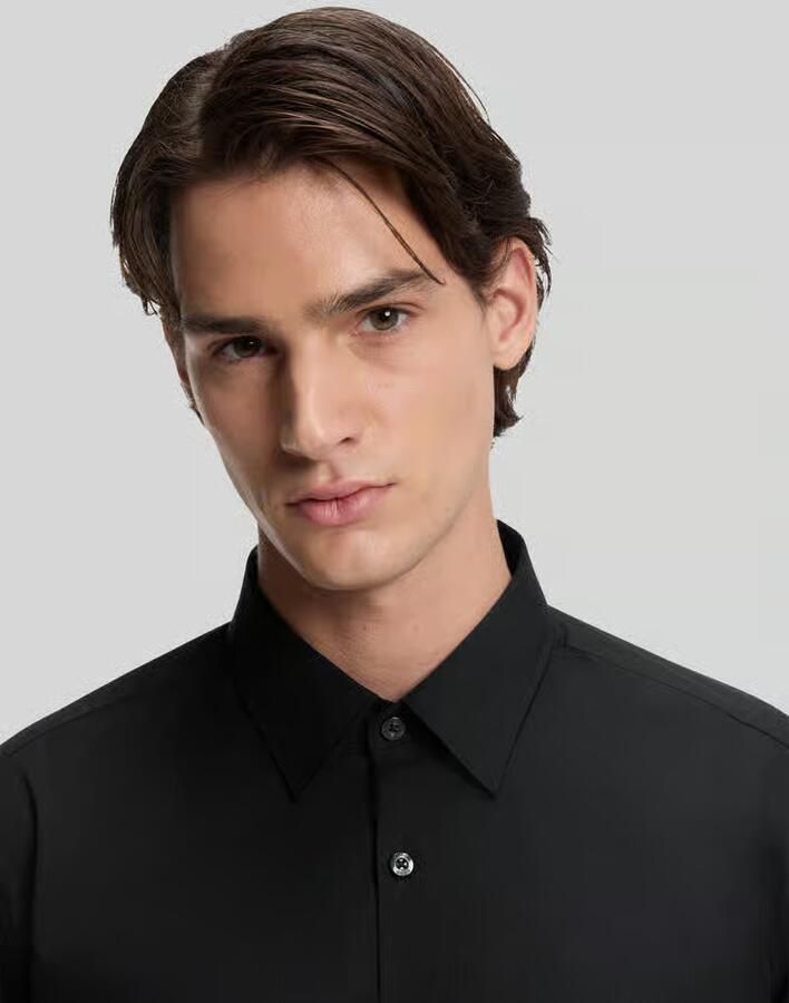 HUGO Slim fit vrijetijdsoverhemd van katoenmix model 'ERMO'