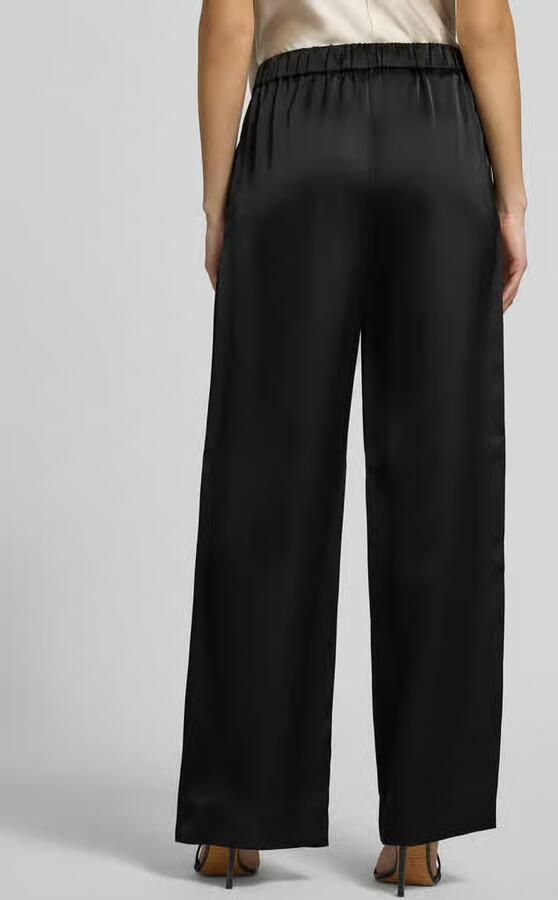 HUGO slim fit wijdte broek met schuifhaak en verborgen ritssluiting model 'HASELI-1' - Foto 3