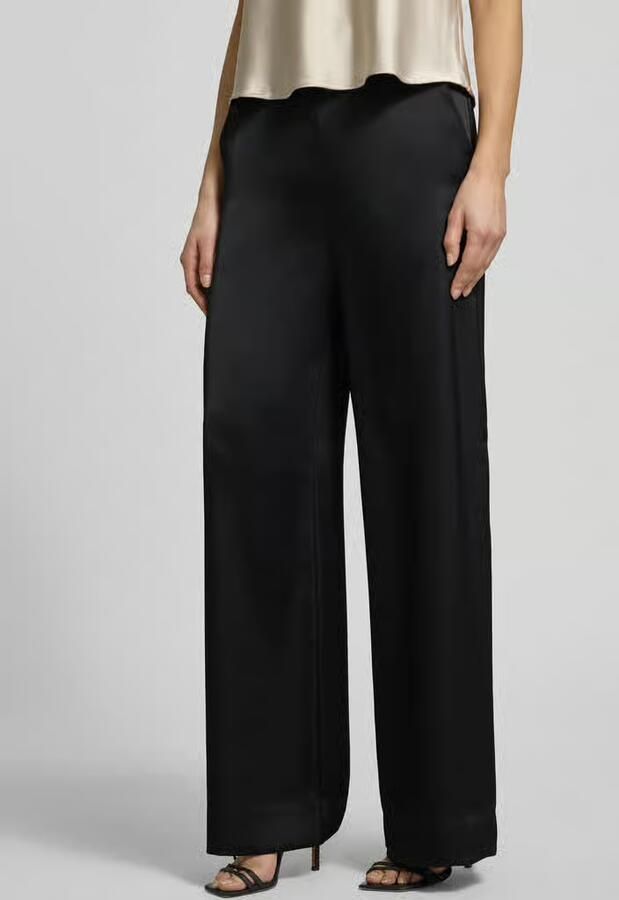 HUGO slim fit wijdte broek met schuifhaak en verborgen ritssluiting model 'HASELI-1' - Foto 2