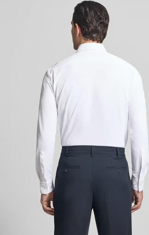 HUGO Slim fit zakelijk overhemd in structuurlook Model 'ERMO'