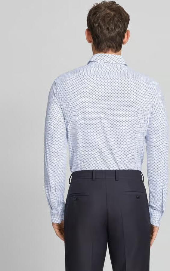 HUGO slim fit zakelijk overhemd met all-over print model 'KENNO' - Foto 2