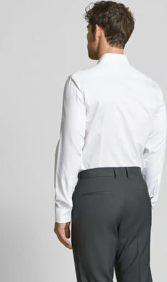 HUGO slim fit zakelijk overhemd van puur katoen model 'Kason'